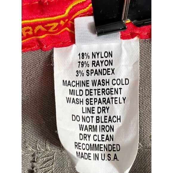 KRAZY Larry Stretch Ankle Pants Khaki Size 8 - Picture 5 of 6